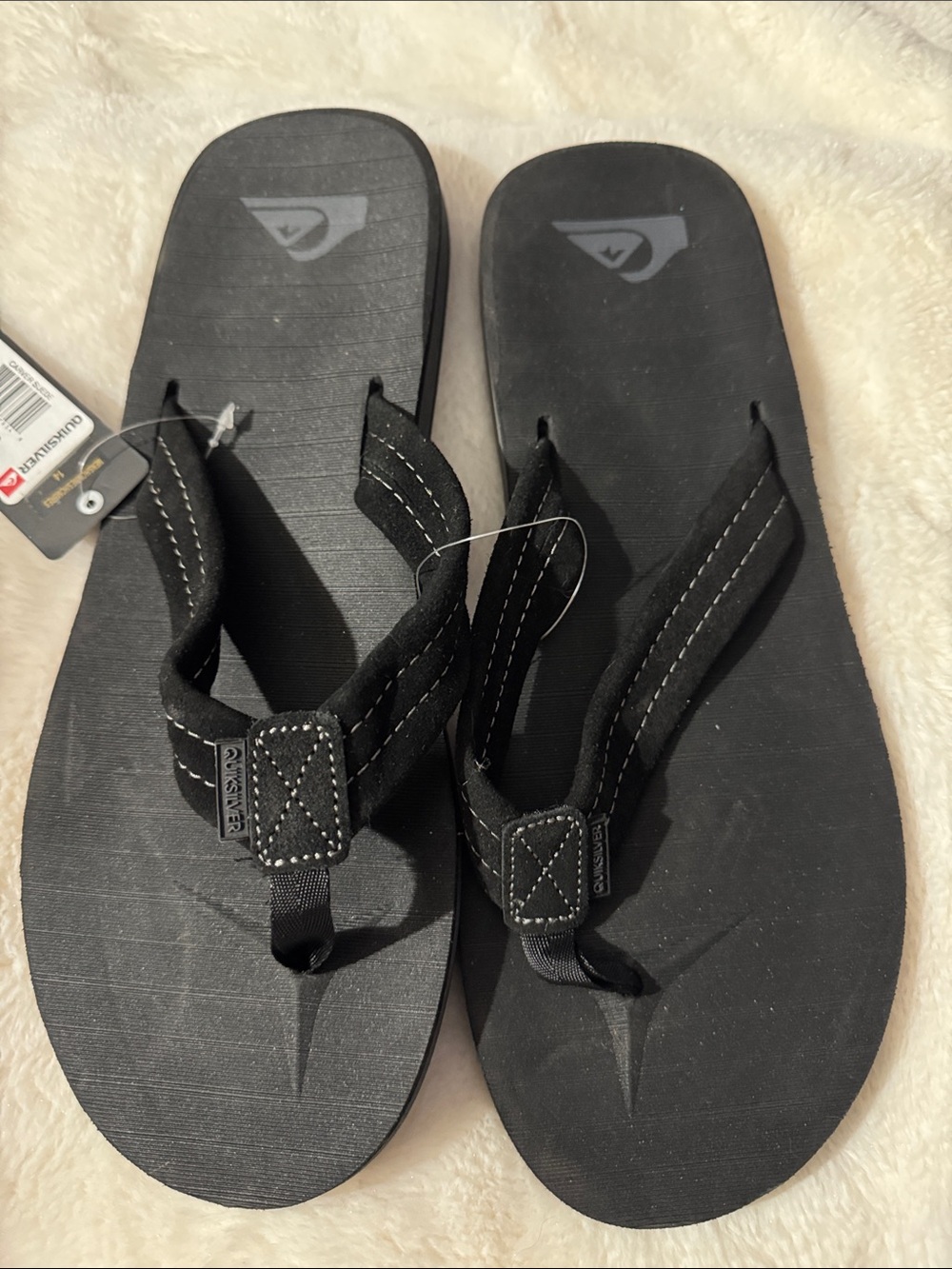 Quiksilver Black Men's Flip Flops Sandals
